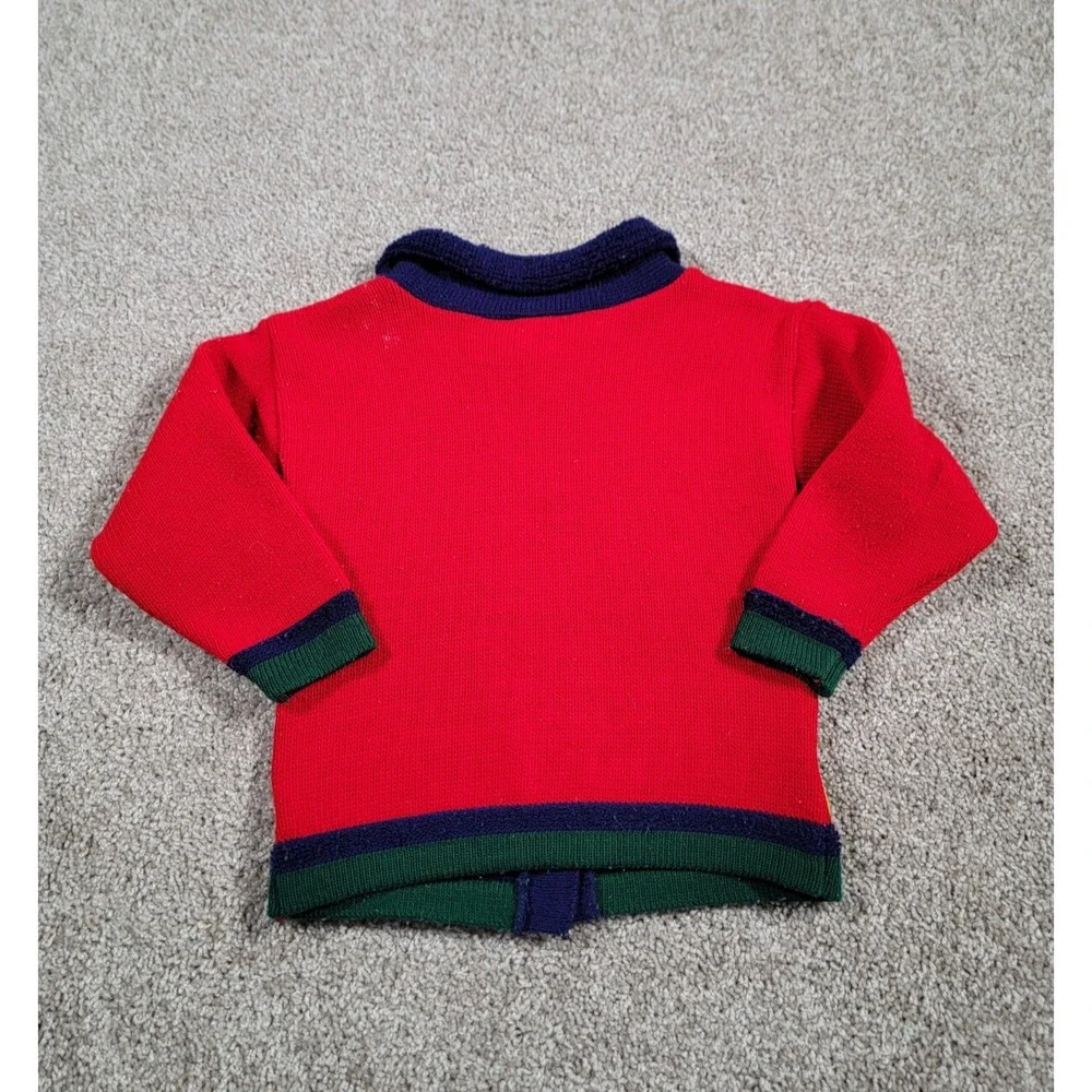 Vintage 90s Disney Mickey Mouse Sweater Cardigan Small Minnie Buttons Girls Kids